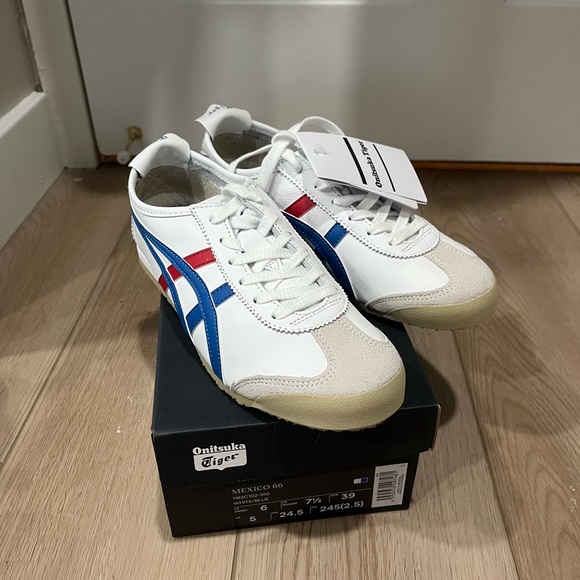 Onitsuka Tiger Mexico 66 White/Blue size 6 Sneakers